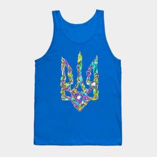 Ukrainian symbol trident Tank Top